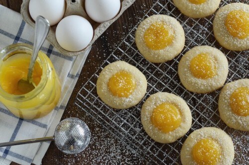 Easy Lemon Thumbprint Cookies | The Novice Chef