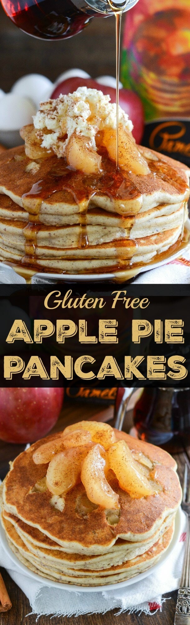 Homemade Gluten Free Apple Pancakes Recipe