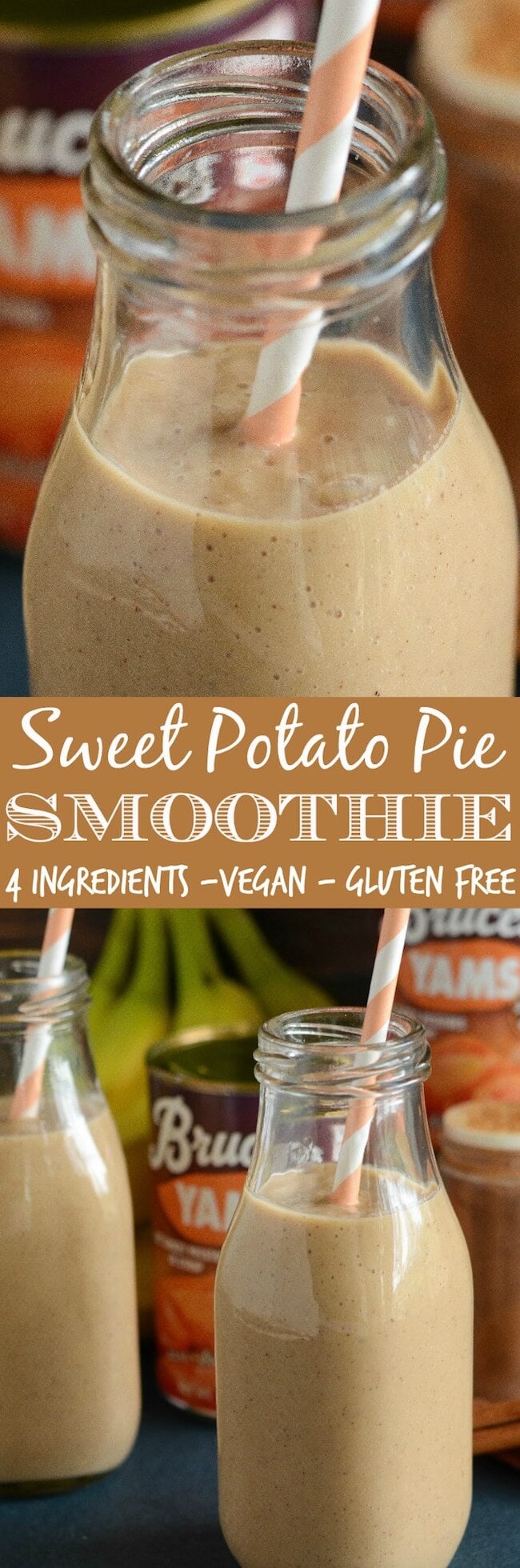 Sweet Potato Pie Smoothie | The Novice Chef