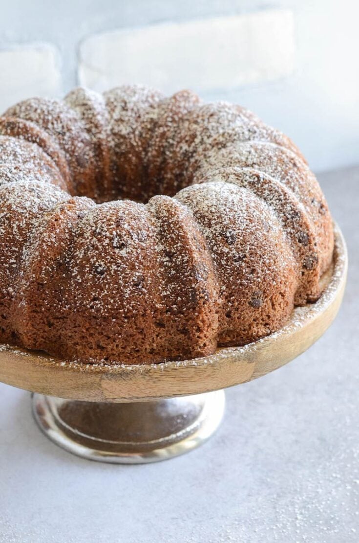 Easy Chocolate Bundt Cake Recipe l The Novice Chef