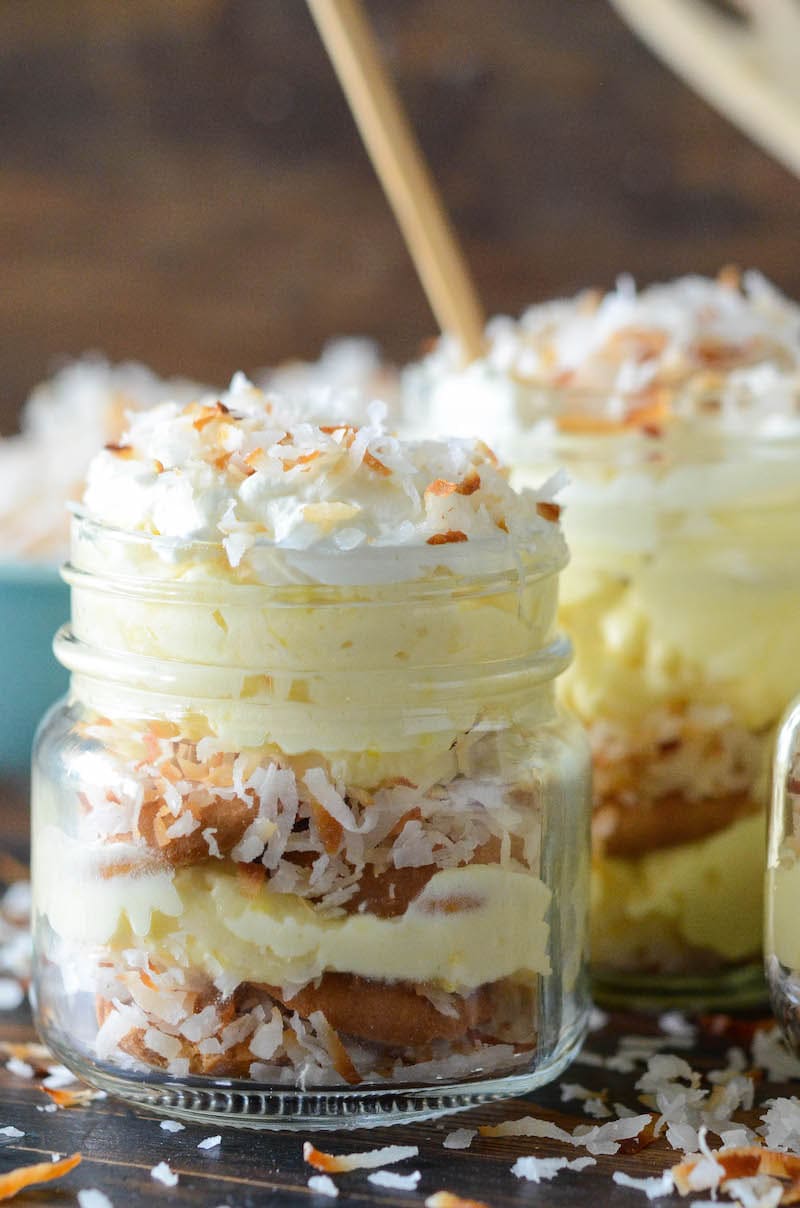 Toasted Coconut Cream Pudding Recipe | The Novice Chef