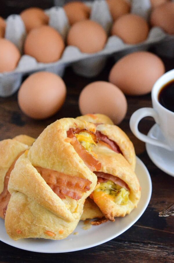 Bacon Egg Cheese Rollups The Novice Chef