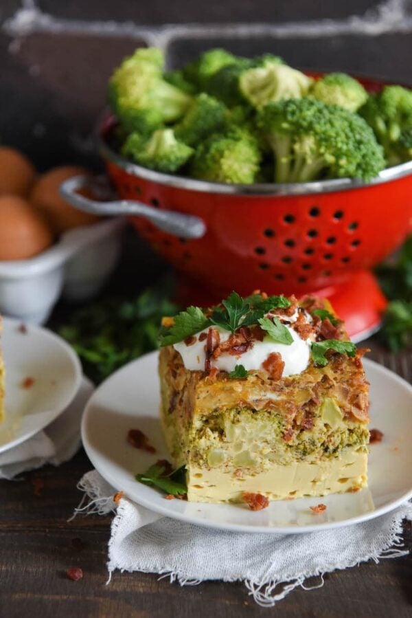 Slow Cooker Low Carb Breakfast Casserole The Novice Chef