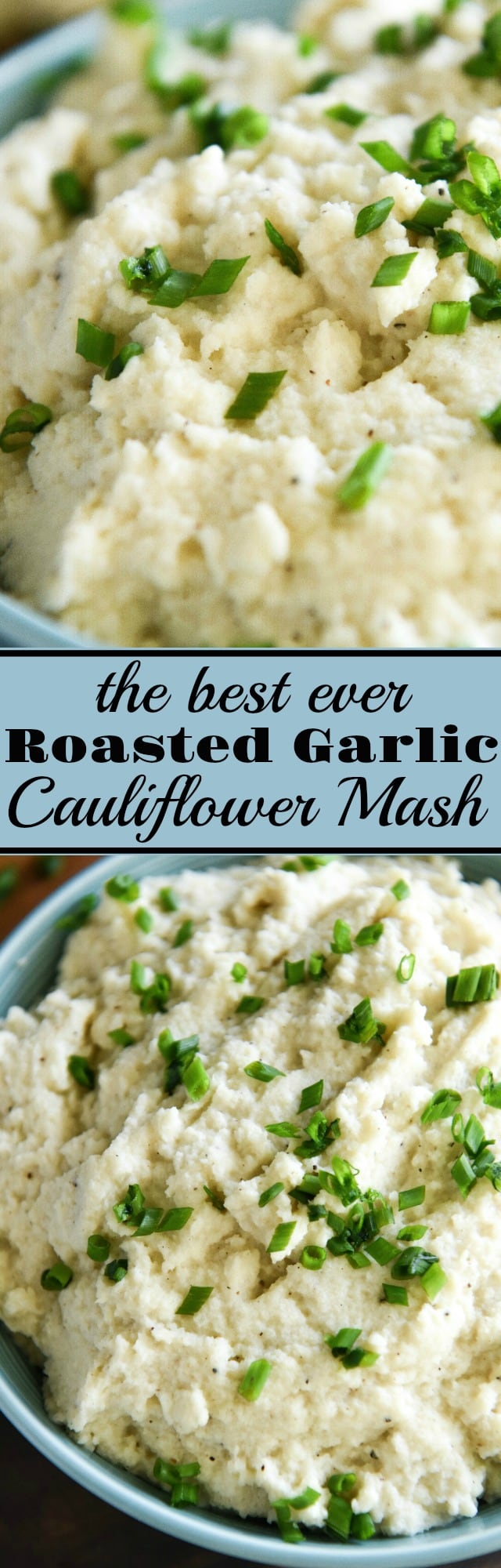 Roasted Garlic Cauliflower Mash The Novice Chef