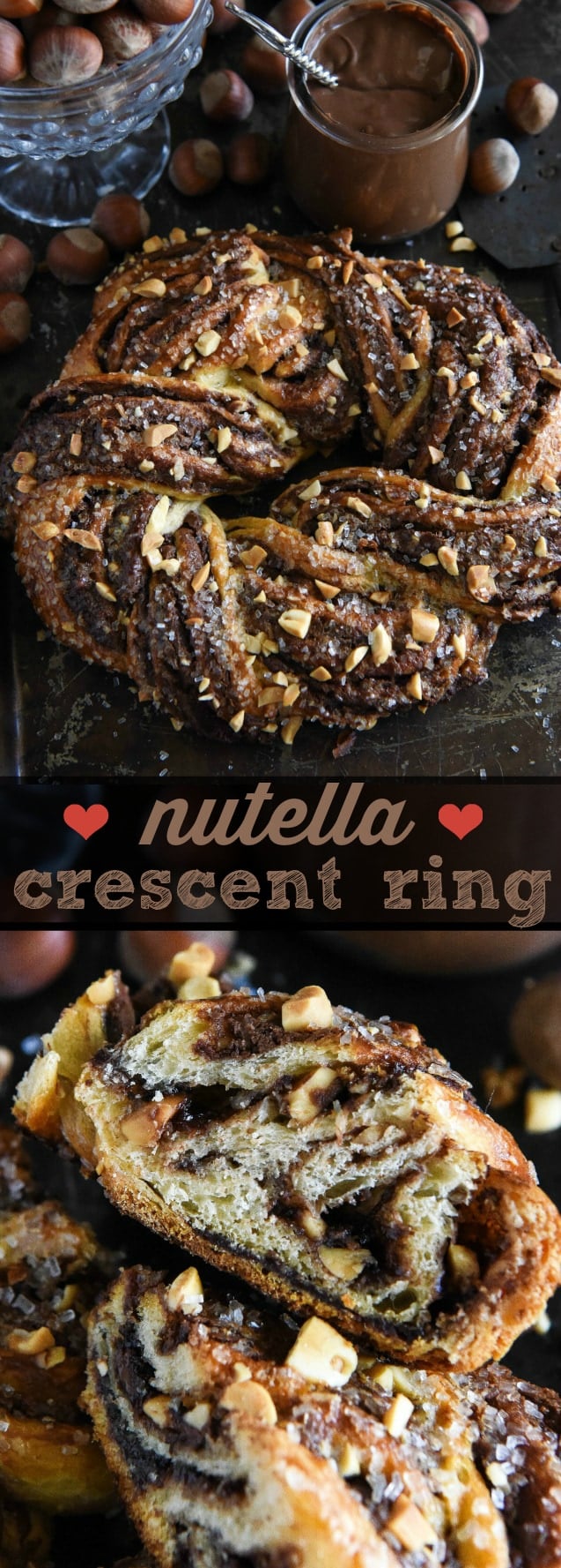 Nutella Crescent Ring The Novice Chef