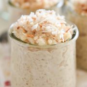 Coconut Rice Pudding: A Disney Cruise Copycat Recipe! Made extra creamy with coconut milk!