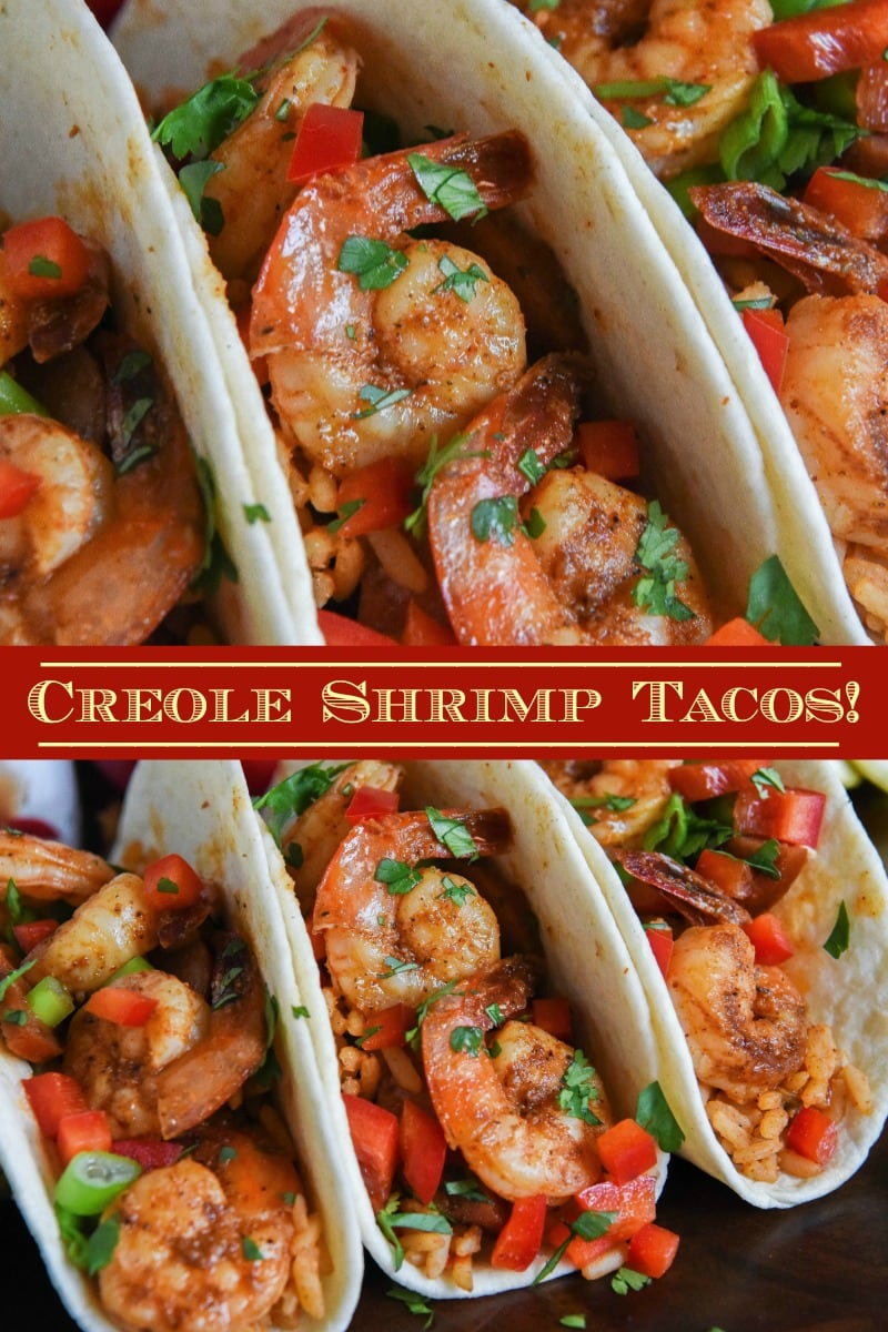 Creole Shrimp Tacos  The Novice Chef