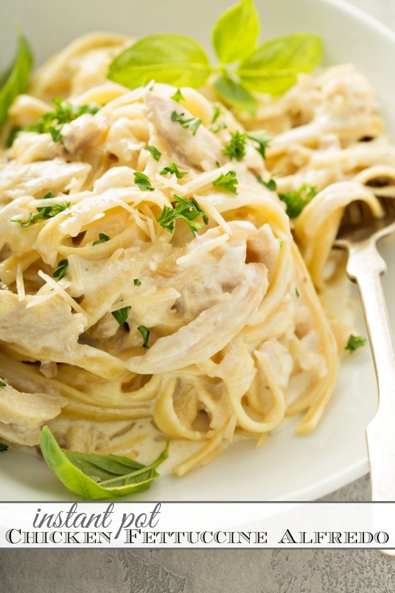 Instant Pot Chicken Fettuccine Alfredo The Best Instant Pot Pasta Recipe