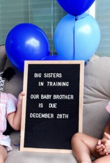 Big Sisters Pregnancy Announcement