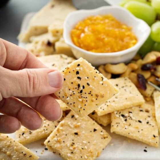 Keto Low Carb Crackers Recipe
