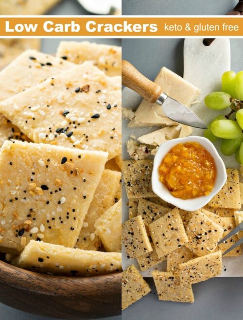 Low Carb Crackers Recipe (Keto & GlutenFree) l The Novice Chef