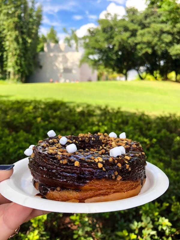 Croissant Doughnut with Chocolate and Marshmallows at Epcot Food & Wine Festival 