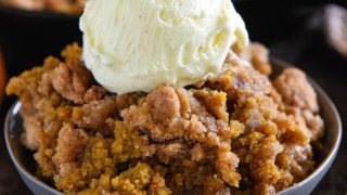 Pumpkin Pie Crisp