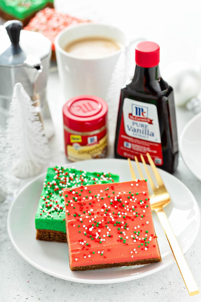 Gingerbread Cookie Bar Recipe 