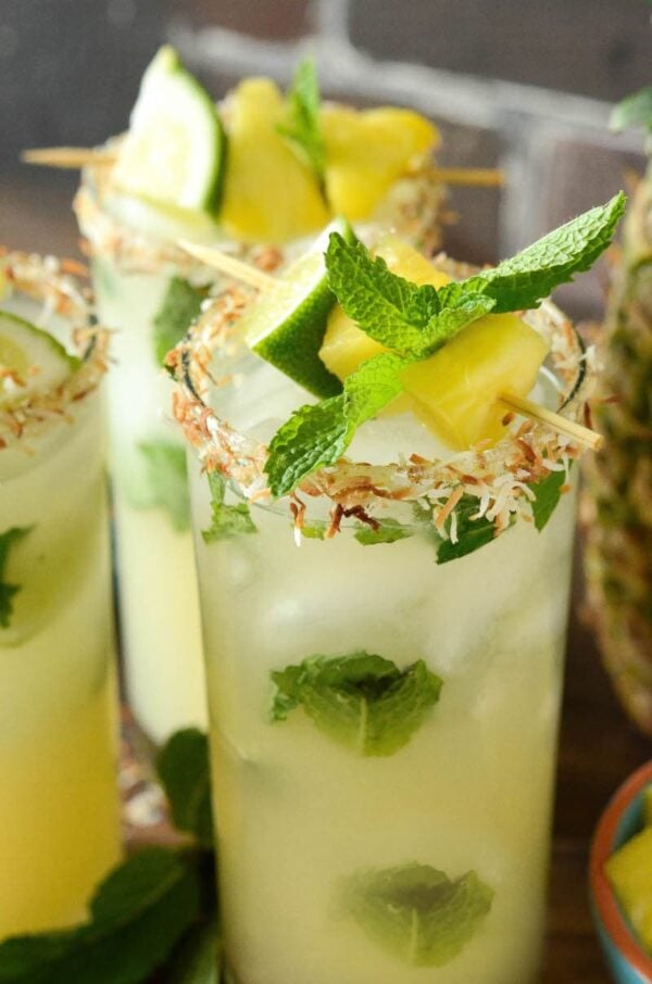 Pineapple Coconut Mojito Recipe