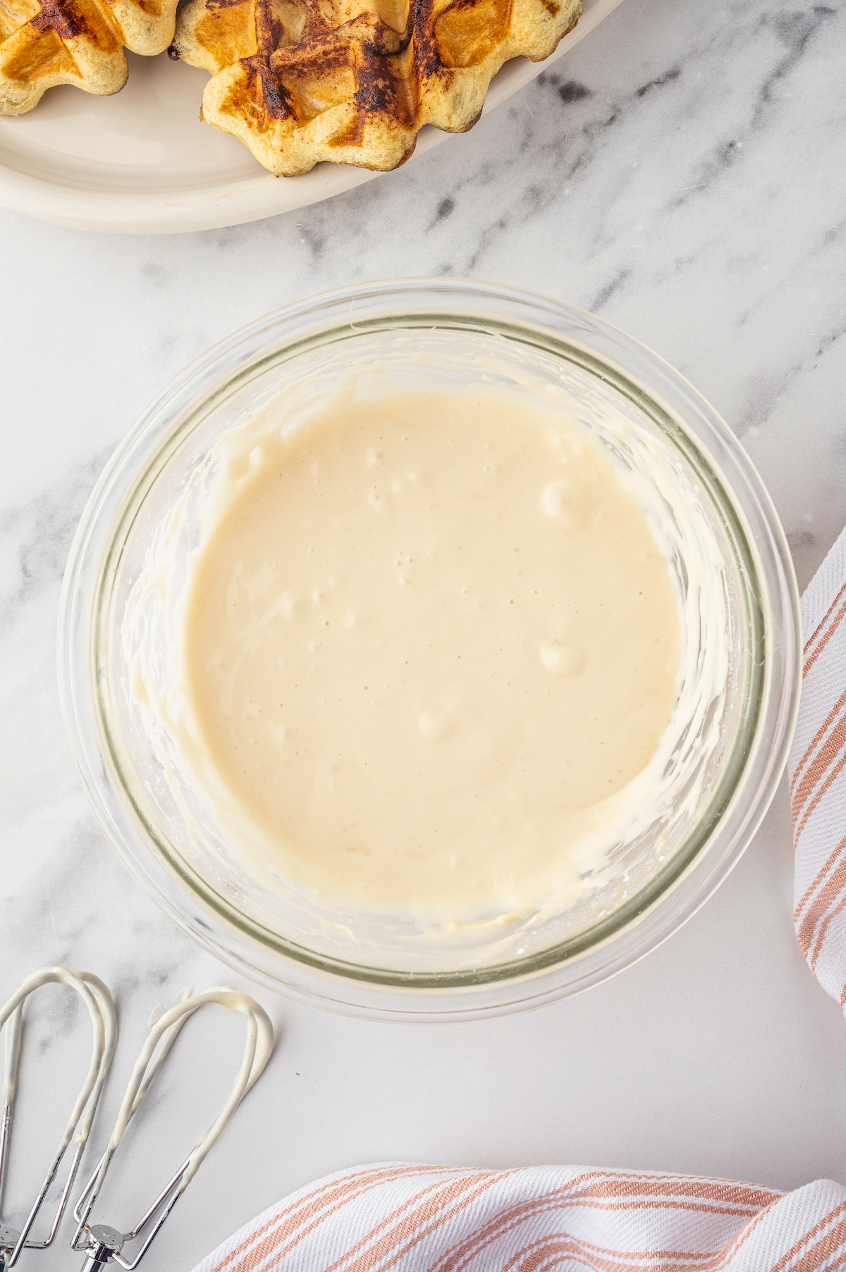 How to Make the Best Cinnamon Roll Waffles | The Novice Chef