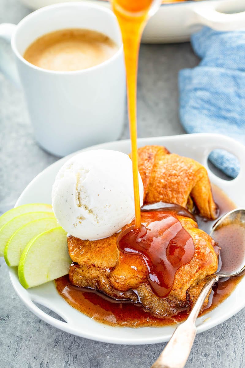 Rum Apple Dumplings