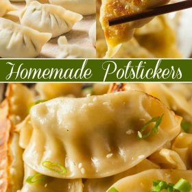 Chinese Dumplings - Potstickers - are easy to make and taste SO much better when you make them homemade! #ChineseDumplings #Potstickers #Pork #TakeOut #Dumplings #PorkDumplings #ChineseFoodRecipes #ChineseRecipes #DumplingRecipes