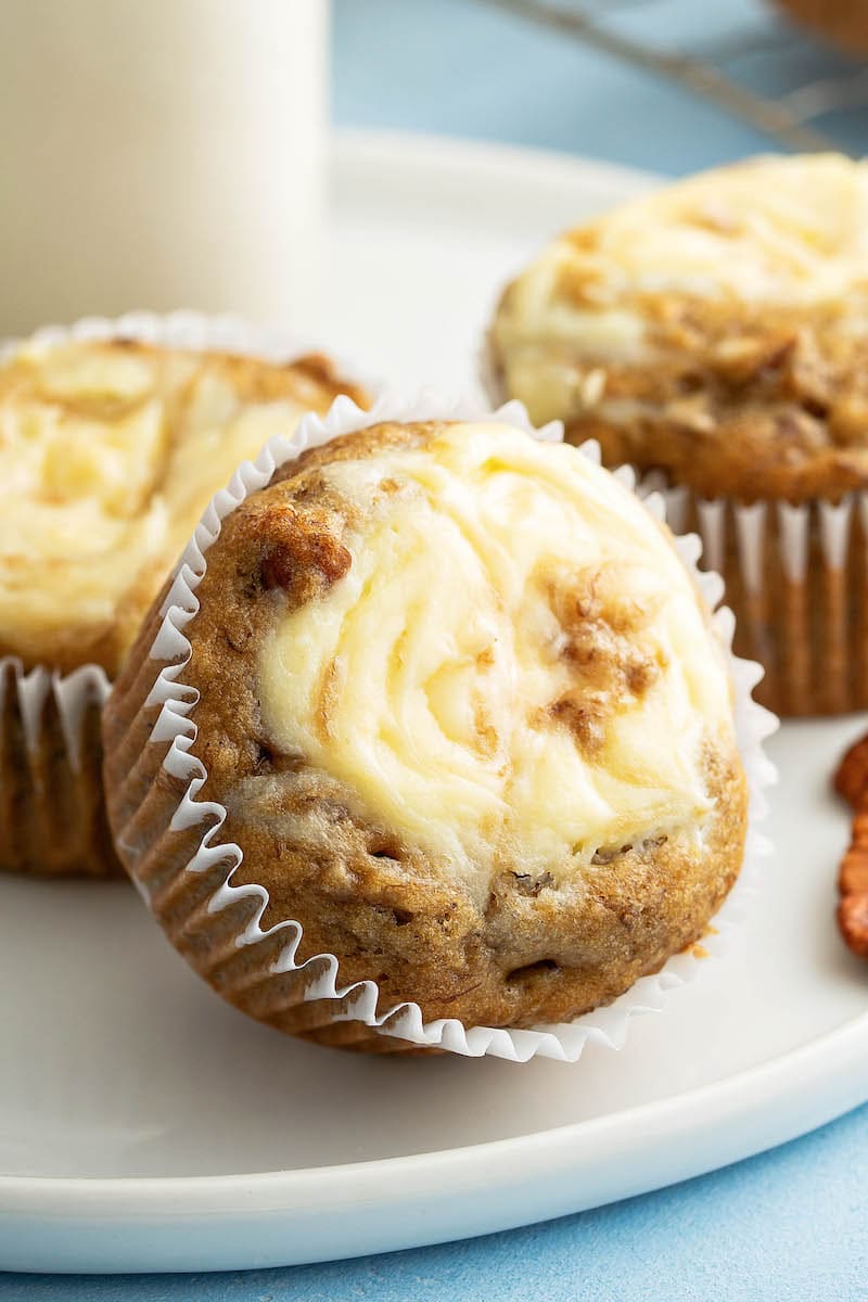 Banana Cream Cheese Muffins   Banana Cream Cheese Muffins 5 Sm 