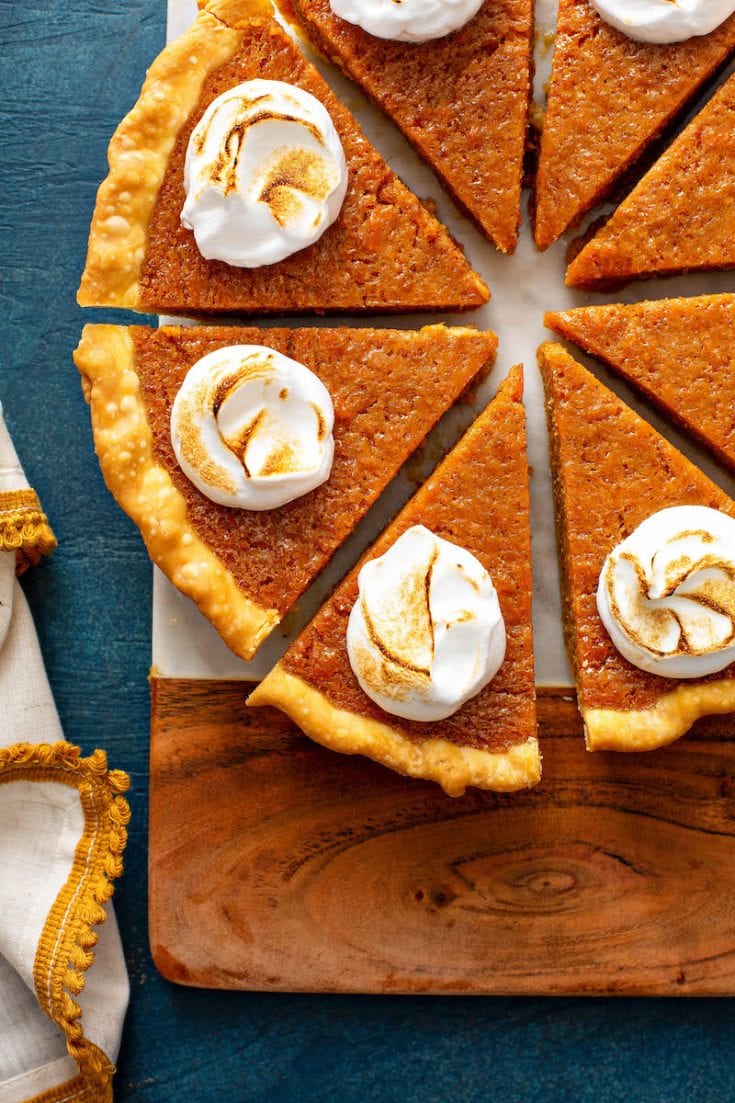 Brown Sugar Sweet Potato Pie Recipe | The Novice Chef