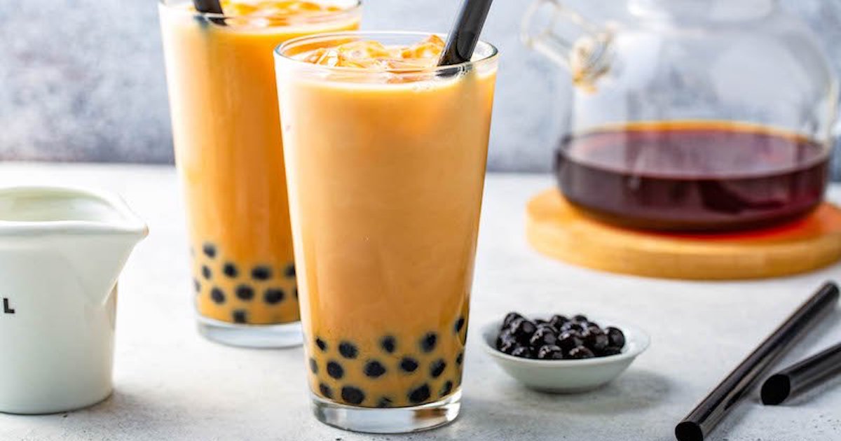 Earl Grey Bubble Tea - Teak & Thyme