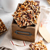 Pecan Christmas Crack in a box.