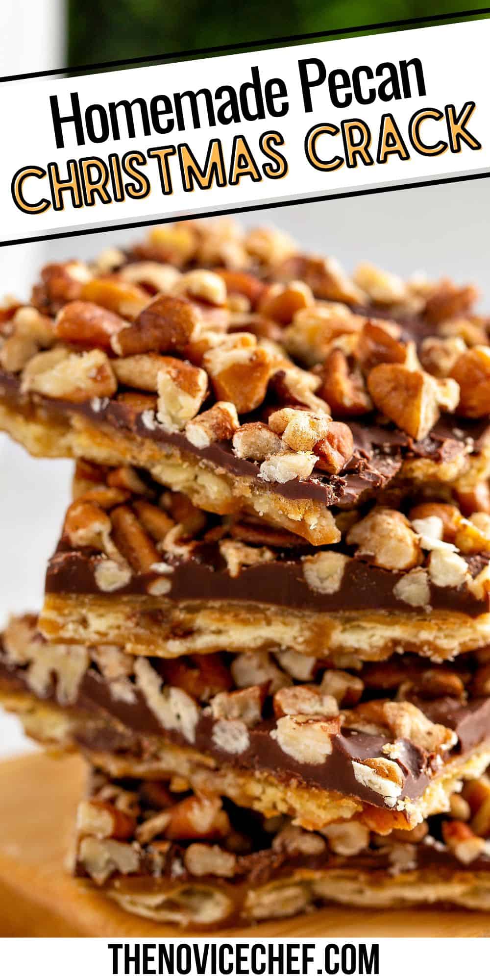 Best Pecan Christmas Crack Recipe | Easy Saltine Cracker Toffee!