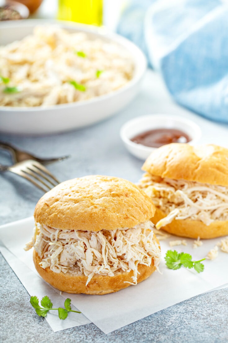 Easy Instant Pot Shredded Chicken Breasts | The Novice Chef