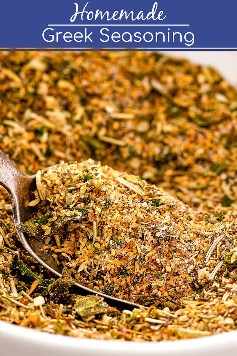 Authentic Greek Seasoning Recipe Easy Homemade Spice Blend