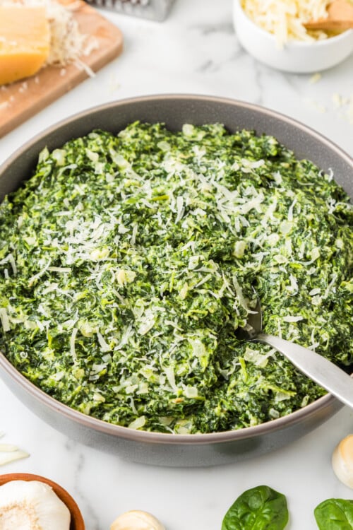 Creamed Spinach 8
