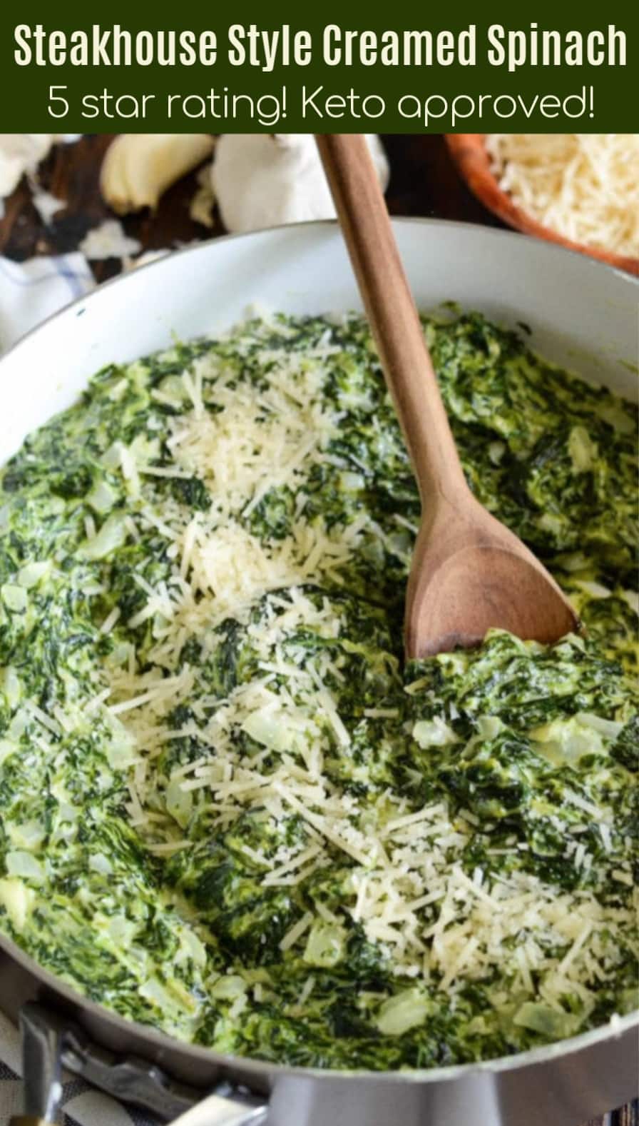 The Best Creamed Spinach Recipe In 20 Minutes - The Novice Chef