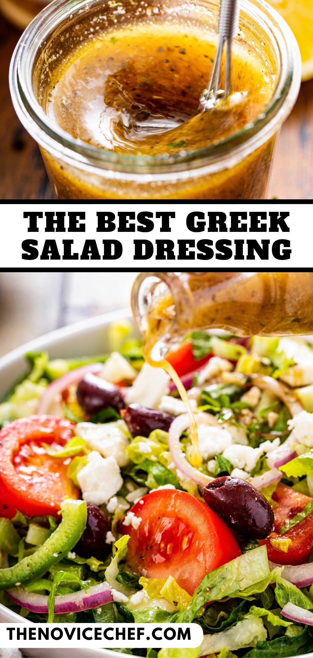Best Greek Salad Dressing Recipe The Novice Chef