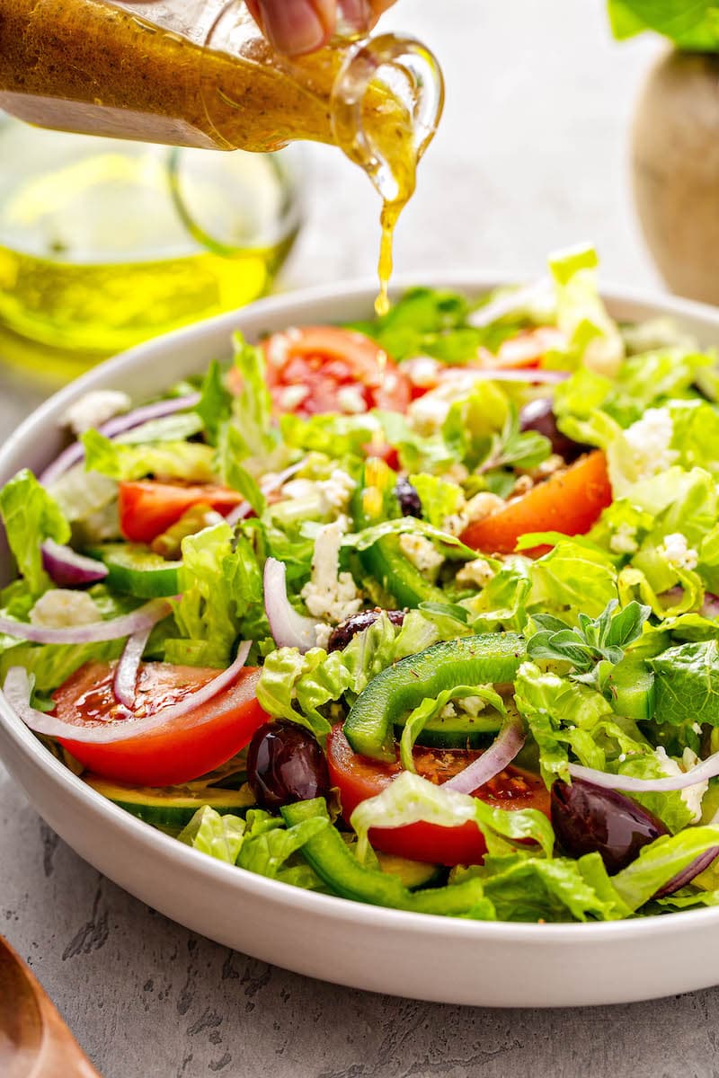 Homemade Greek Salad Dressing The Novice Chef