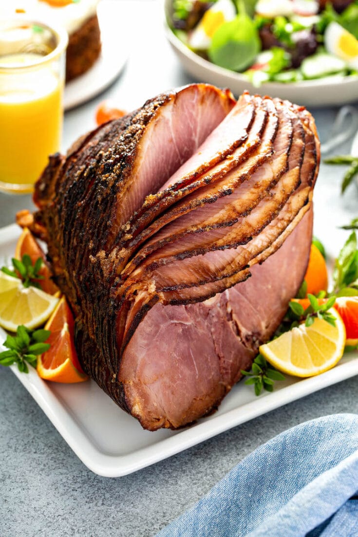 The Best Crockpot Ham, Ever. - The Novice Chef