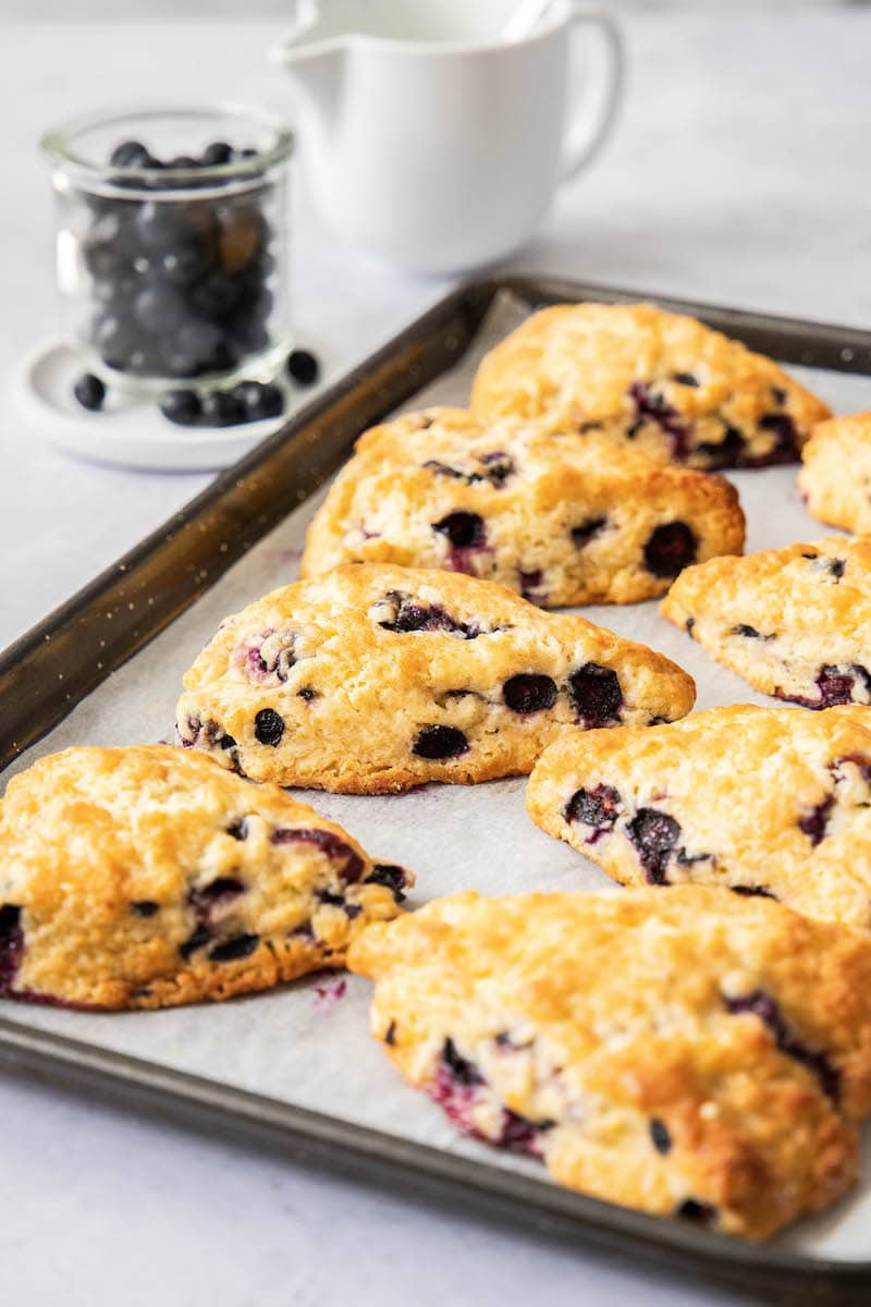 Blueberry Scones Recipe | The Novice Chef