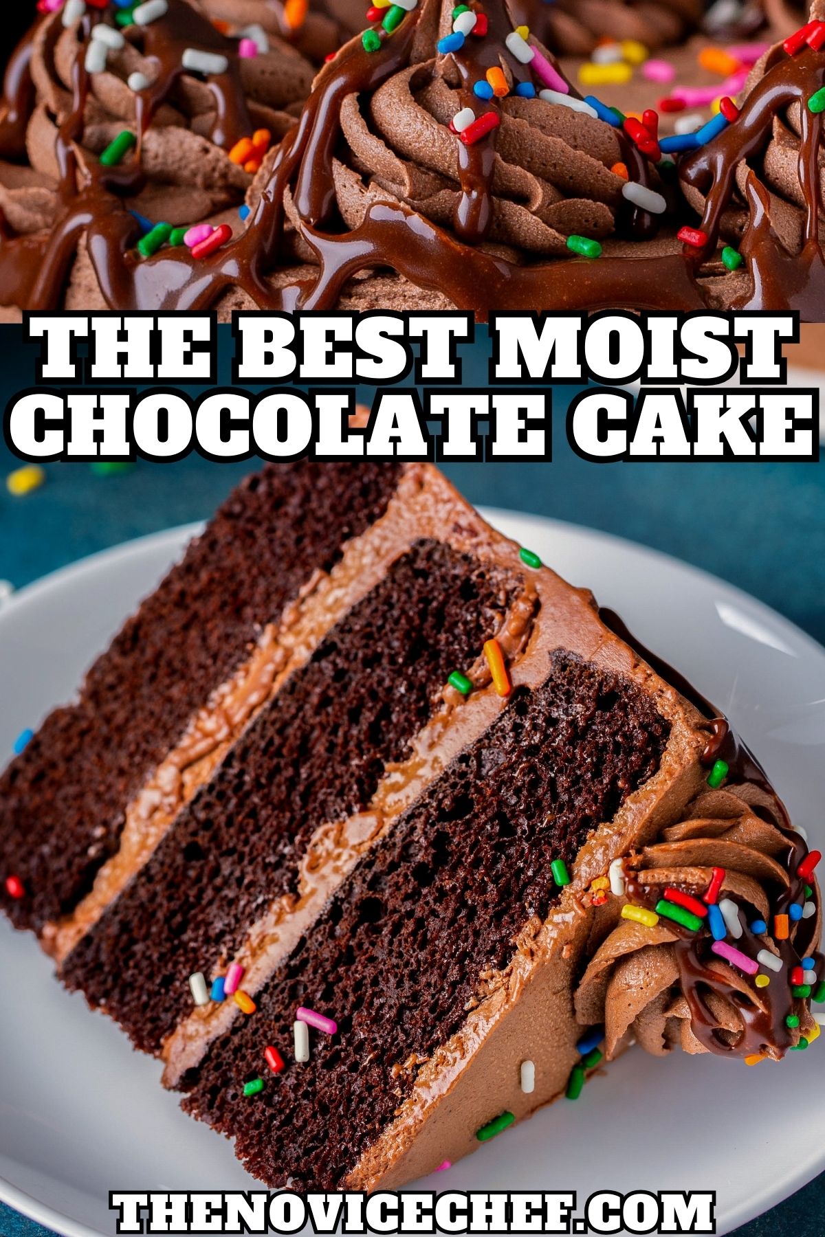 The BEST Chocolate Cake Recipe Ever | The Novice Chef