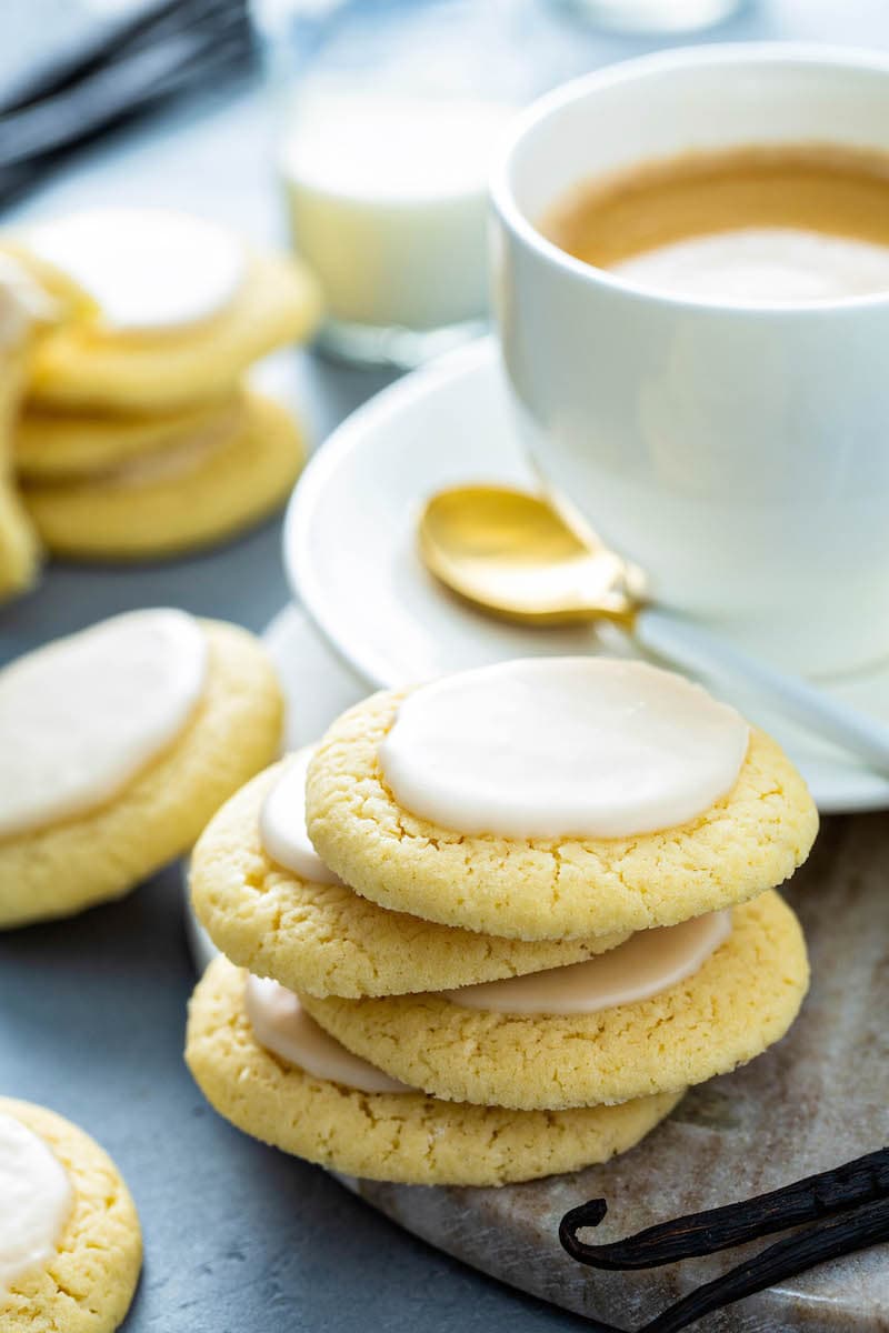 Vanilla Meltaway Cookies The Novice Chef