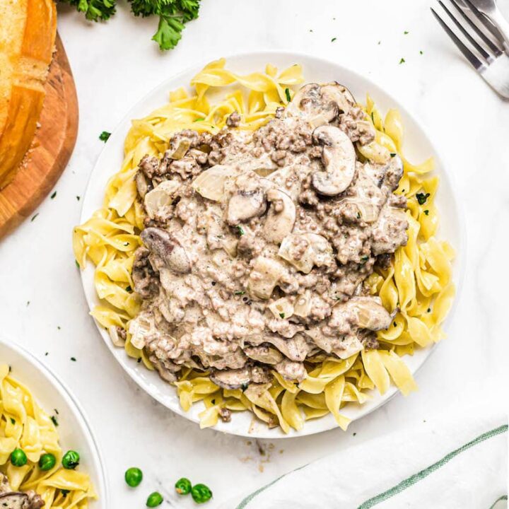 Beef Stroganoff