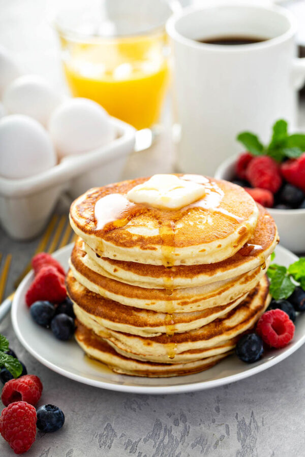 Fluffy Homemade Pancakes Recipe The Novice Chef 2371