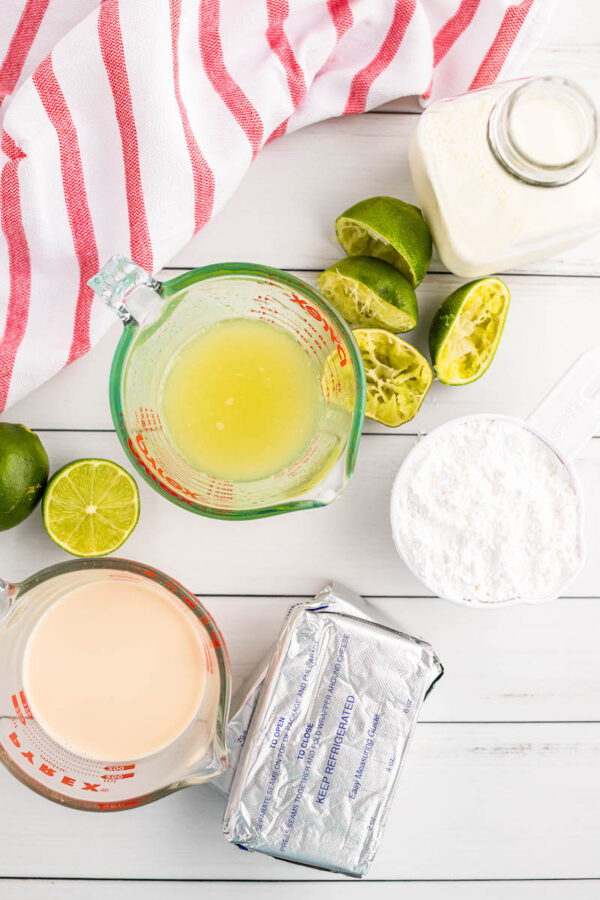 Ingredients You'll Need to Make a Frozen Key Lime Pie