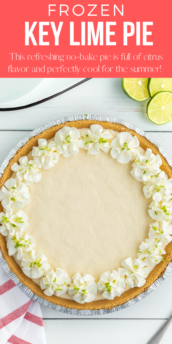 Easy Frozen Key Lime Pie Recipe | How to Make The Best Key Lime Pie