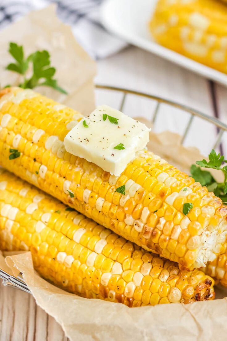 Easy Air Fryer Corn on the Cob Recipe | The Best Air Fried Corn