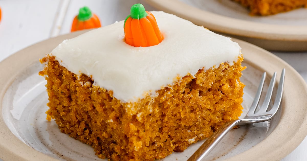 The BEST Pumpkin Bars - Easy Recipe! | The Novice Chef