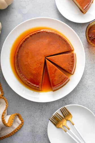 Easy Pumpkin Flan Recipe - The Novice Chef