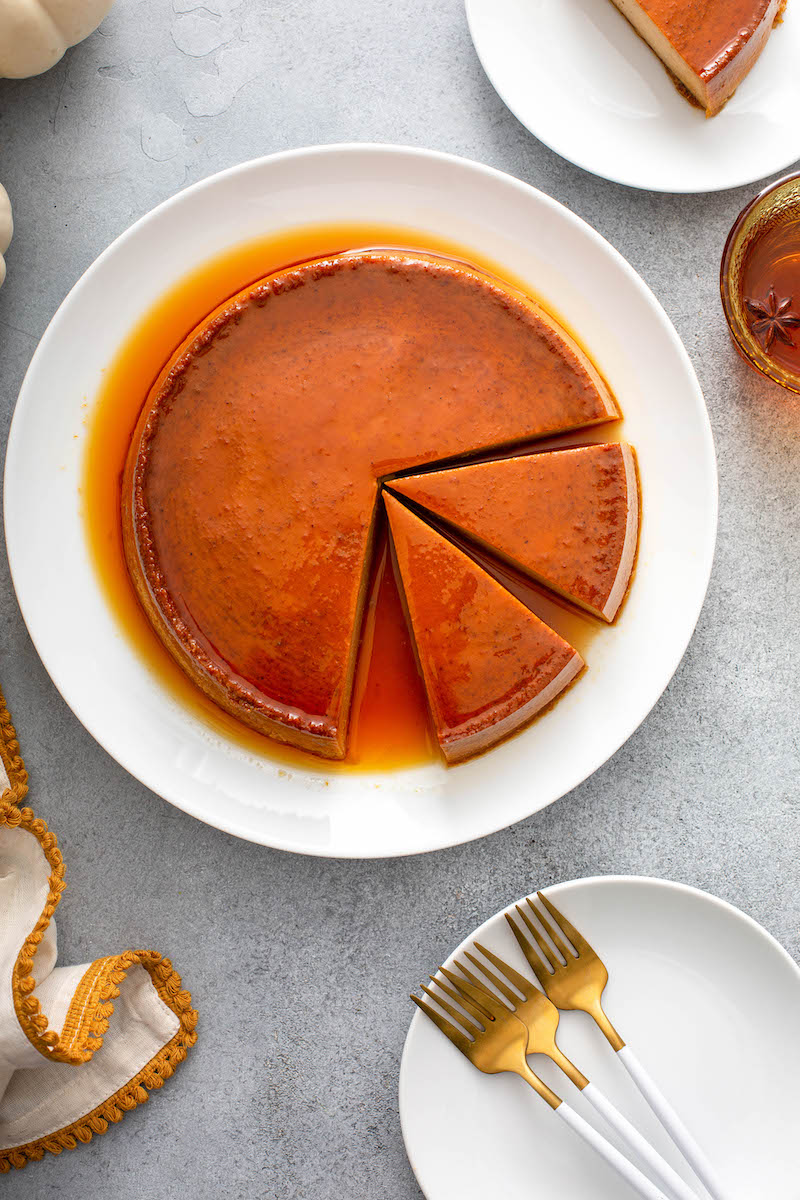 Easy Pumpkin Flan Recipe The Novice Chef