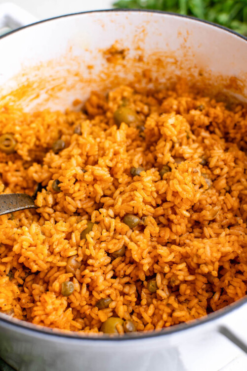 Arroz con Gandules (Puerto Rican Rice with Pigeon Peas) How To Make