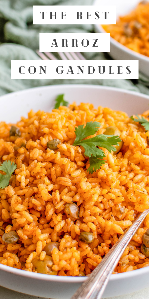Arroz con Gandules (Puerto Rican Rice with Pigeon Peas) | How To Make ...
