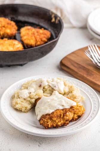 Best Chicken Fried Chicken | Easy Chicken Dinner with Homemade Gravy!