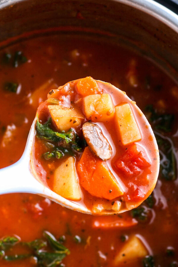 Instant Pot Vegetable Soup A Hearty Vegetarian Recipe!