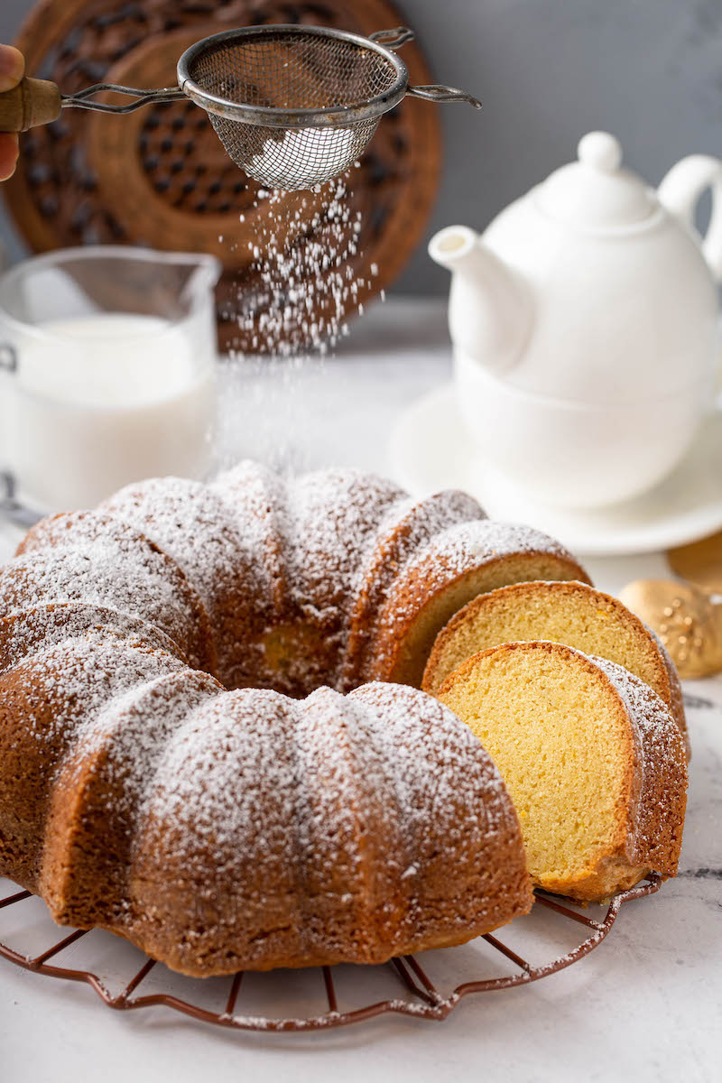 Orange Rum Bundt Cake - Easy Rum Cake Recipe + Video!